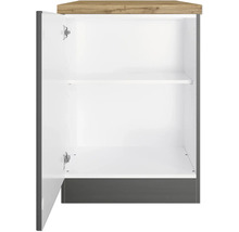 Offener Küchenhängeschrank mit Einlegeböden