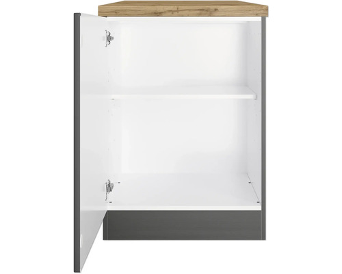 Offener Küchenhängeschrank mit Einlegeböden