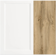 Küchenfront mit Holzdekor