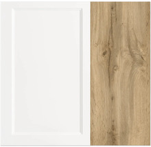 Küchenschrankfront und Holzarbeitsplatte