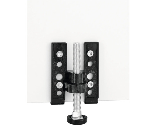 Schrankfuß mit Montageplatte zur Höhenverstellung