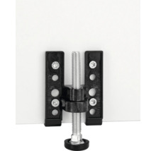 Möbelfuß mit Montageplatte und Gewindespindel