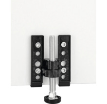 Möbelfuß mit Halterung zur Montage an Möbeln