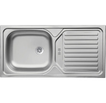 Edelstahlspüle mit Abtropffläche für die Küche