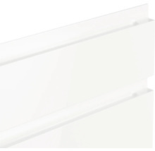 Weiße Kunststoffpaneele zur Wandverkleidung