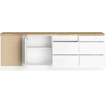 Unterschrank mit einer Tür und Schubladen