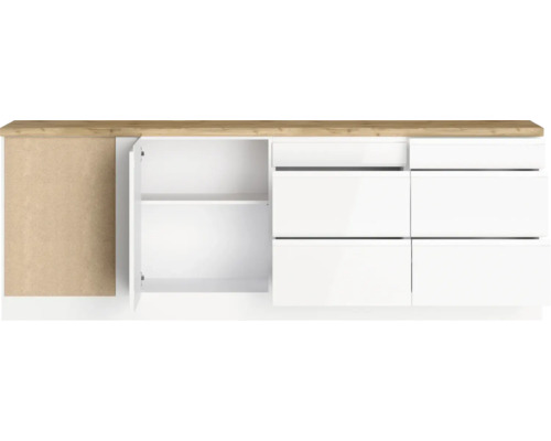 Unterschrank mit einer Tür und Schubladen