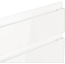 Detailansicht eines weißen Möbelfront