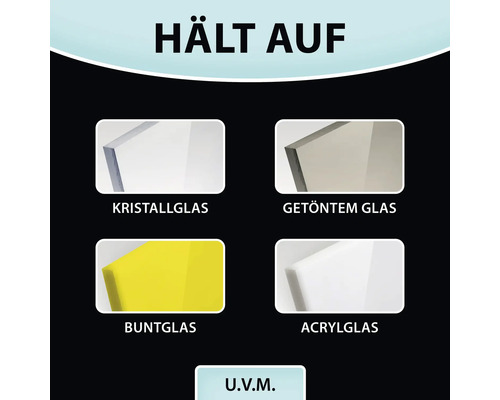 Sorten von Glas: Kristallglas, getöntes Glas, Buntglas, Acrylglas