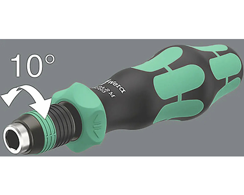 Wera Logo Schraubendreher mit 10 Grad Schwenkbereich