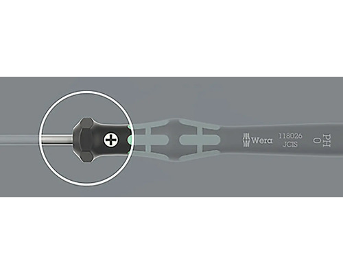 Wera Logo Schraubendreher mit Pluszeichen