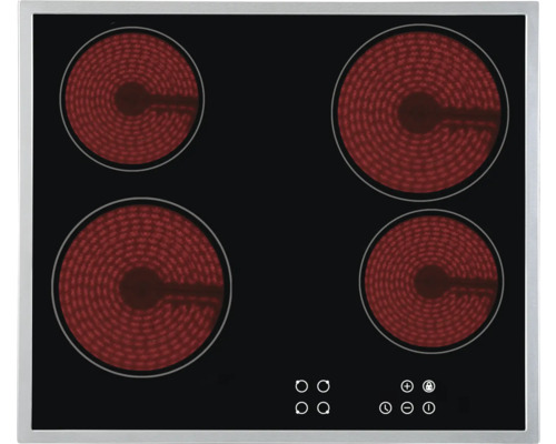 Glaskeramikkochfeld mit vier Kochzonen