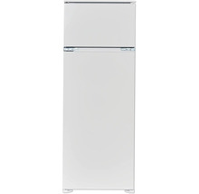 Weißer Kühl- und Gefrierschrank