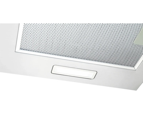 Detailansicht einer Dunstabzugshaube mit Metallfilter