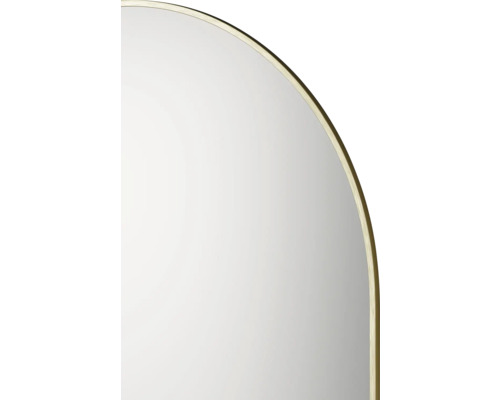 Detailansicht eines Spiegels mit abgerundeten Ecken