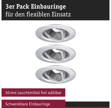 Dreierpackung Einbauringe für flexible Nutzung
