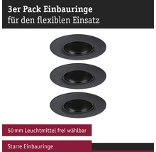 Dreierpack Einbauringe für flexible Anwendung