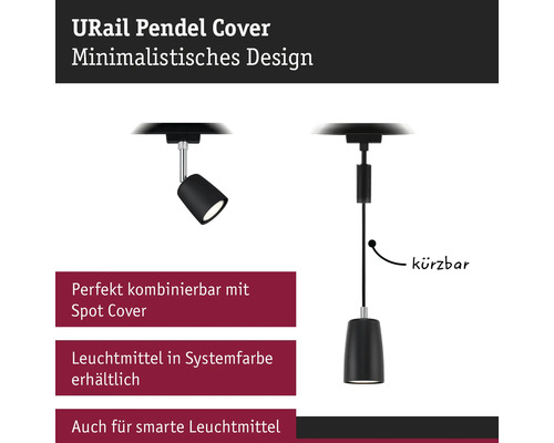 URail Pendel Cover für minimalistisches Design