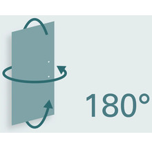 Symbol für 180 Grad Drehung