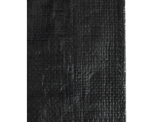 Schwarzes Unkrautvlies als Detailaufnahme.