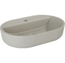 Aufsatzwaschbecken aus Keramik, ovale Form