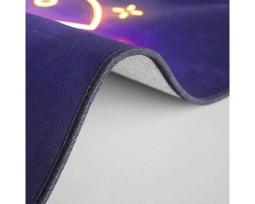 Detailansicht eines Teppichs mit Motiv