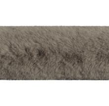 Detailansicht eines Teppichs mit hohem Flor