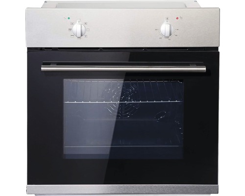 Einbaubackofen mit Glasfront und Drehreglern