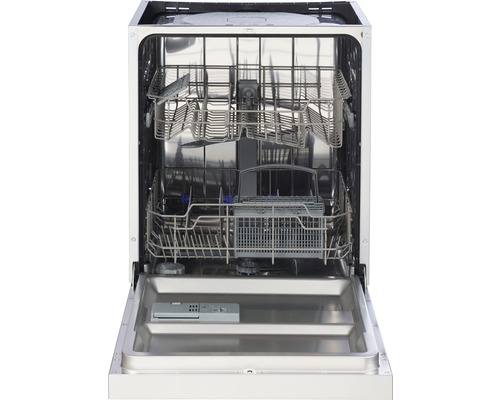 Innenansicht eines Geschirrspülers mit Geschirrkörben