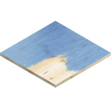 Holzbrett teilweise gestrichen