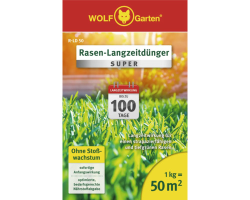 Wolf Garten Rasen Langzeitdünger Packung
