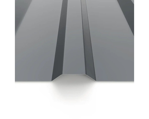 Nahaufnahme einer Trapezblechplatte