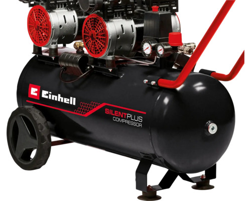Einhell Silent Plus Kompressor mit Rädern