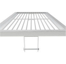 Grillrost aus Metall mit Befestigung