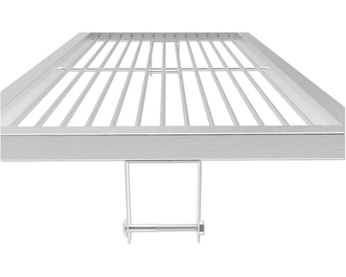 Grillrost aus Metall mit Befestigung