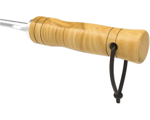 Stecheisen mit Holzgriff und Aufhängeloch