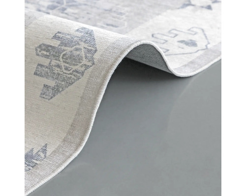 Detailansicht eines Teppichs mit Muster