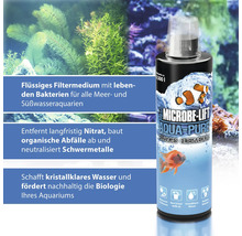 Microbe Lift Aqua Pure flüssiges Filtermedium für Meer- und Süßwasseraquarien