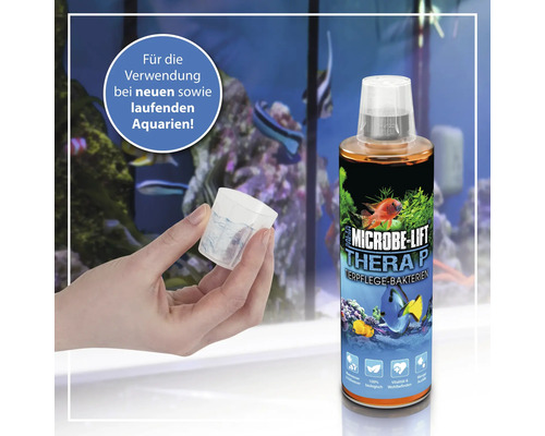 Microbe Lift Therap Tierpflege Bakterien für neue und laufende Aquarien