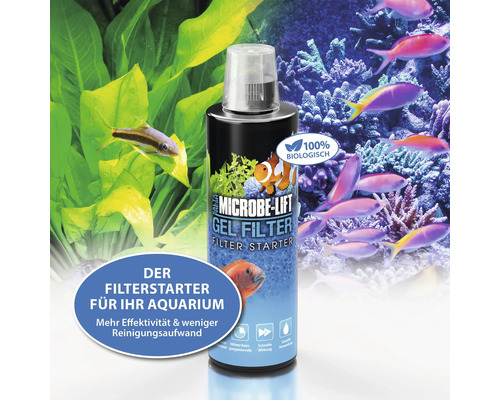 Microbe-Lift Gel Filter Starter für Aquarien