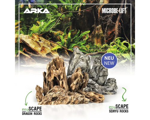 MyScape Drachensteine und Seiryu Steine für Aquariengestaltung