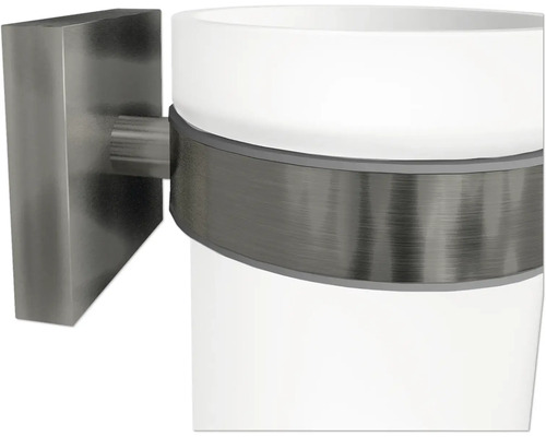 Wandhalterung für Zahnbürstenbecher aus Metall