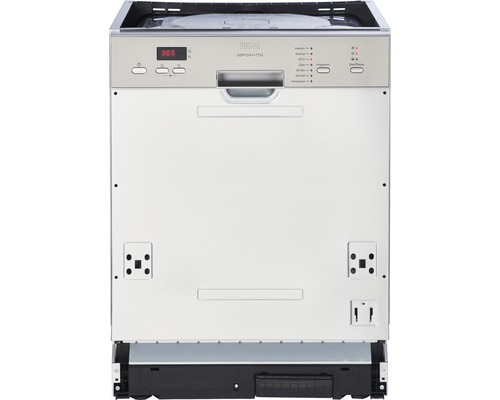 Freistehender Geschirrspüler mit Bedienfeld und Display