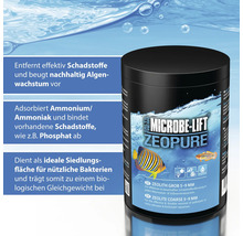 Filtersubstrat MICROBE-LIFT Zeopure Zeolith Grob 5 - 9 mm zur effektiven und dauerhaften Schadstoffentfernung für Süß- und Meerwasser 425 g