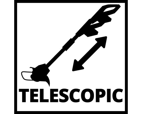 Teleskopierbares Heckenscheren Symbol