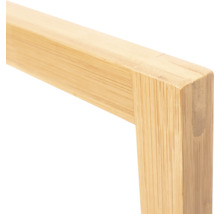 Detailansicht eines Rahmens aus Holz