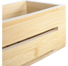 Bambus Aufbewahrungsbox mit Griffmulde