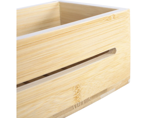 Bambus Aufbewahrungsbox mit Griffmulde