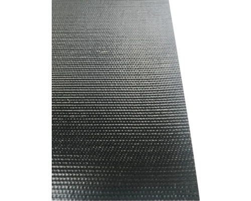 Nahaufnahme einer Bitumenbahn für Dachabdichtungen.