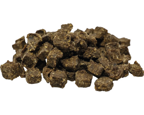 Braune Futterwürfel für Tiere